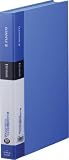 キングジム クリアファイル シンプリーズ 60ポケット A4タテ 青 136-3SP-B