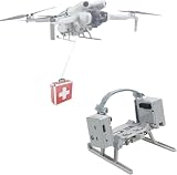 Alever Mini 4 Pro空中投下システム、放出装置のペイロード引き渡しは、DJI Mini 4 Proドローンの餌の放出、フック落下、ウェディングクリップと互換性がある