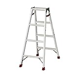 ピカ(PiCa) ピカコーポレイション 脚立 4段 4尺 1.10m はしご兼用脚立 アルミニウム シルバー BCD-120