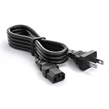 Varbmt ac電源ケーブル 定格10A-100V 1.5m 1本 UL規格認定 純銅芯 軽量 多重保護 耐候性 耐摩耗 3ピンソケット(メス) 2ピンプラグ(オス) 耐久性