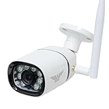 WTW 塚本無線 防犯灯カメラ 白 300万画素 Par BD 8LED 屋外 WiFi 夜間撮影 スマホ スピーカー マイク 監視カメラ WTW-E1886SPWX