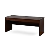 ワイエムワールド　デスク スリムデスク 奥行45cm 幅100cm 【色: ブラウン 】 ロータイプ 00-071