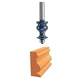 Bosch 84621M 1-1/16-Inch Diameter 1-5/8-Inch Cut Ogee & Bead With Fillet Router Bit 1/2-Inch Shank b