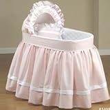 Pink Sweet Petite Pillow and Blanket by BabyDoll Bedding