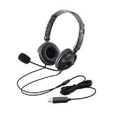 エレコム 折りたたみヘッドセット(両耳オーバーヘッド)/1.8m/USB/ブラック HS-HP20UBK AV デジモノ パソコン 周辺機器 その他のパソコン 周辺機器 [並行輸入品]