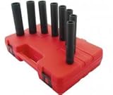 Sunex 2848 8 Piece 1/2' Drive Extra Deep SAE Impact Socket Set [並行輸入品]