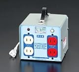 エスコ AC100V→AC115V・125V/2.0KVA昇圧トランス EA815ZG-2A