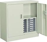 コクヨ　整理庫　両開き整理庫　3列7段　幅880mm×奥行き380mm