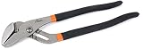 Tactix 700143T Groove Joint Plier, 250mm, Black/Orange [並行輸入品]