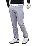 [TopIsm] 極上 ストレッチ ゴルフパンツ メンズ ゴルフウェア スキニー チノパン 秋冬 春夏 大きいサイズ 6-グレー 3XL