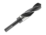 Drill America D/A3F Series High-Speed Steel Reduced-Shank Drill Bit Black Oxide Finish Round with 3-