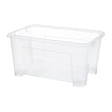 IKEA(イケア) SAMLA 透明 28x19x14 cm/5 l 60180885 ボックス、透明
