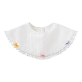 (チャックル) chuckle *ピュアホワイト*カラフルリボン付きまるいスタイ ホワイト サイズなし P8501-00-10