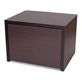 ルーター収納ボックス コンパクトタイプ (RB-36U)ブラウン