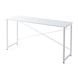 サンワダイレクト シンプルワークデスク 幅140cm×奥行45cm パソコンデスク パソコン台 100-DESKF018