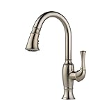 Brizo 63003LF-SS Talo Kitchen Faucet with Pullout Spray, Stainless Steel [並行輸入品]