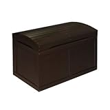 Badgerバスケット01335 HardwoodバレルトップToy Chest、ホワイト