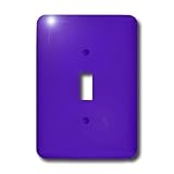 3dRose LLC lsp_4125_1 Purple, Single Toggle Switch