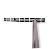 umbra 壁掛けフック FLIP HOOK LONG(フリップフックロング) 8HOOK ブラック 2318858-037