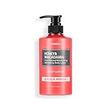 【KUNDAL/クンダル】ボディローション(500ml・ボトル) #ファジーネーブル #ハニー＆マカダミア #角質 #保湿 #ツヤ肌ケア #香水ローション