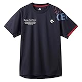 [デサント] Ｔシャツ Tシャツ バレーボール 腕動かしやすい 部活 練習 石川祐希選手着用 ネイビー