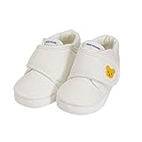 MIKIHOUSE FIRST(ミキハウスファースト)くまとうさちゃんのプレベビーシューズ(日本製) １２、５ｃｍ,白 １２、５ｃｍ,白
