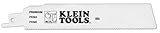 Klein Tools 31840 12-Inch, 18 TPI Bi-Metal Premium Reciprocating Saw Blade for Heavy Duty Metals 18-