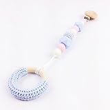 Mamimami Home　噛がため 木製 ママ看護用 ペンダント ベビーおしゃぶり シリコーン 噛むおもちゃ　1個