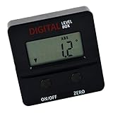 P Prettyia 4 x 90度 角度ファインダー　レベル 傾斜計　デジタルLCD 分度器　