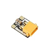 HGLRC AMASS XT30プラグRCフライトコントローラ用ホーネットFPVレーシングドロン部品用16.8V 4S 80A電流センサメータ（色：黄色）