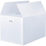 トラスコ中山:TRUSCO ダンボールプラスチックケースセット 45L 半透明 TDP-A3-5 型式:TDP-A3-5（1セット:5枚入）