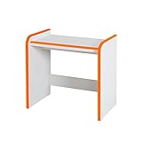 【JAJAN】キッズ デスク ハイ 高さ60cm オレンジ［完成品][おまけ付き]【知育家具EVAキッズシリーズ】SDJ-63HO