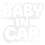 【便利なスキージー付】 ベビー イン カー BABY IN CAR カッティングステッカー シールタイプ 赤ちゃん 乗ってます ベビーインカー カーステッカー 車用 デカール 耐侯