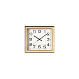 インターゼロ 置き時計 BRASS RECTANGLE CLOCK 掛置き兼用時計 OAK・CH-053OA