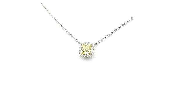 Yellow Diamond Necklace 