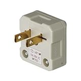 明工 L形プラグ 平形コード用 MP7023T1