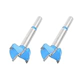 2つの小品木材切削工具24ミリメートルの直径は、ボーリング掘削ビットをヒンジ