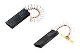 HIGH QUALITY LAMINATED BOSCH WASHING MACHINE CARBON BRUSHES pair 154740 NUMBERS ON ORIGINAL BRUSHES 