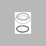 Delta RP70705SS Trim Ring and Gasket, Stainless [並行輸入品]