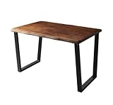 ウォールナットブラウン ダイニングテーブル W120のみ 天然木ウォールナット無垢材ダイニング ANRAVEL アンラベルより【ﾉｰﾌﾞﾗﾝﾄﾞ品】