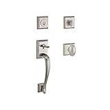 Baldwin SCNAPXELLTSR150 Reserve Single Cylinder Handleset Napa x Ellipse with Traditional Square Ros