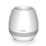 Firlar　スマート音楽植物花瓶 ワイヤレスbluetooth スマートセンター 音楽 ピアノ 再生植木鉢 USB充電カラフルLED付け 音楽植木鉢 3色選る