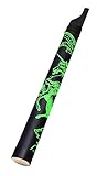 3技研 高級手造り鋸柄 ユニコーン柄 緑270mm