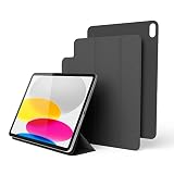 【elago】 iPad 10.9 (2022) 対応 ケース スタンド カバー 強力 マグネット 式 角度調整 可能 iPadスタンド シンプル アイパッド10.9ケース [ Apple iPad10.9 2022年 アイパッド 10.9インチ 対応 ] MAGNET FOLIO ダークグレー