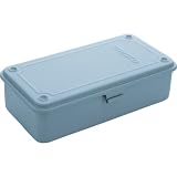 TRUSCO(トラスコ) トランク型工具箱 203X109X56 ライトグレイ T-190LG
