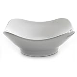 Kraus kcv-135-chホワイトチューリップセラミックバスルームシンクwith Pop Up Drainクロム