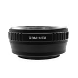 Toileum QBM-NEXマウントアダプターリング Rolleiレンズに対応 NEX Eマウントカメラボディーに対応 α6700 α7CII ZV-E10 NEX-7 NEX-6 NEX-5N NEX-3カメラ用アダプターリング 無限遠実現 マニュアルフォーカスレンズアダプターリング
