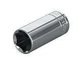 Blackhawk By Proto GW-510M 6 Point 10mm Drive Deep Socket, 1/4-Inch [並行輸入品]
