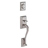 Schlage f58追加620 Addison Exterior Handleset withデッドボルト、2パックカラー:アンティークピューターサイズ: 2パックモデル: