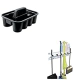kitexc3336wht2rcp315488bla – Valueキット – デラックスブラックCarryキャディ( rcp315488bla )とex-cell TheクリンチャーMop amp 